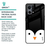 Cute Penguin Glass Case for OPPO F21 Pro