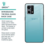 Arctic Blue Glass Case For OPPO F21 Pro 4G