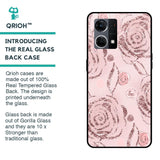 Shimmer Roses Glass case for OPPO F21 Pro