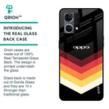 Abstract Arrow Pattern Glass Case For OPPO F21 Pro 4G