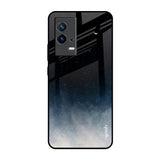 Black Aura IQOO 9 5G Glass Back Cover Online