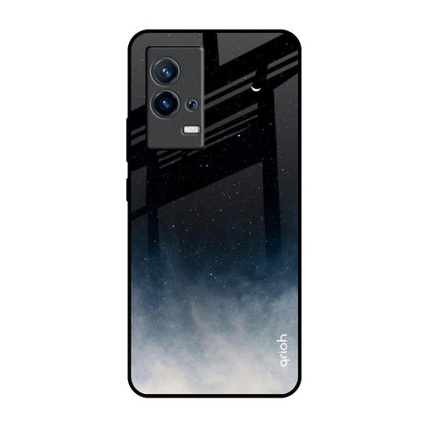 Black Aura IQOO 9 5G Glass Back Cover Online