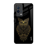 Golden Owl IQOO 9 5G Glass Back Cover Online