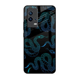 Serpentine IQOO 9 5G Glass Back Cover Online