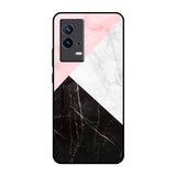 Marble Collage Art IQOO 9 5G Glass Back Cover Online