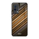 Diagonal Slash Pattern IQOO 9 5G Glass Back Cover Online