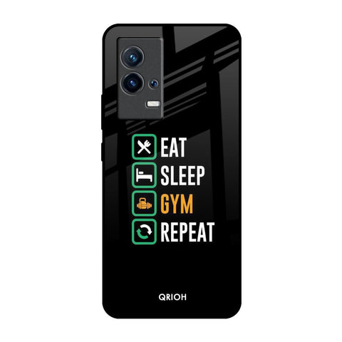 Daily Routine IQOO 9 5G Glass Back Cover Online