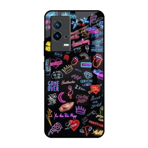 Accept The Mystery IQOO 9 5G Glass Back Cover Online