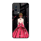 Fashion Princess IQOO 9 5G Glass Back Cover Online