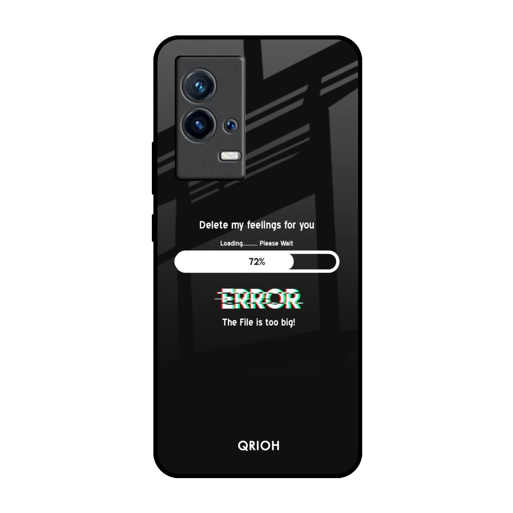 Error IQOO 9 5G Glass Back Cover Online