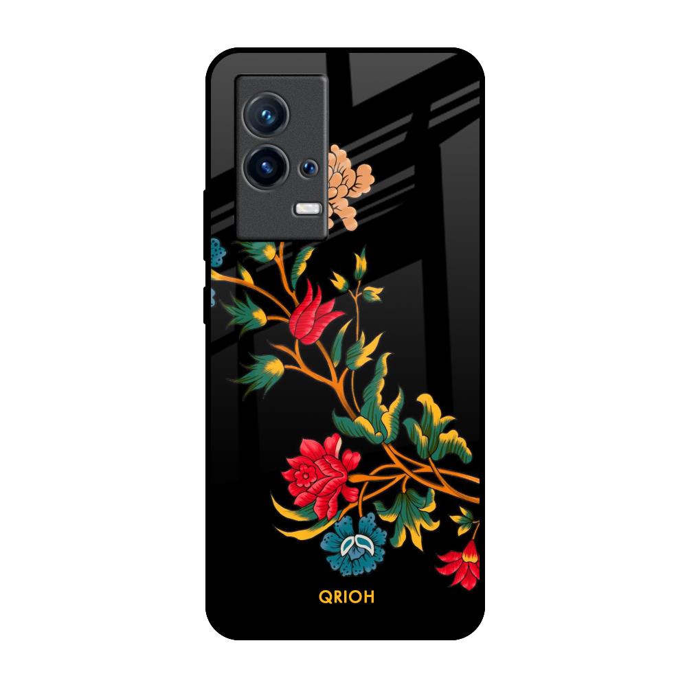 Dazzling Art IQOO 9 5G Glass Back Cover Online