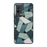 Abstact Tiles IQOO 9 5G Glass Back Cover Online