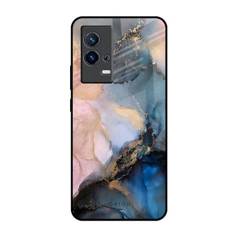 Marble Ink Abstract IQOO 9 5G Glass Back Cover Online