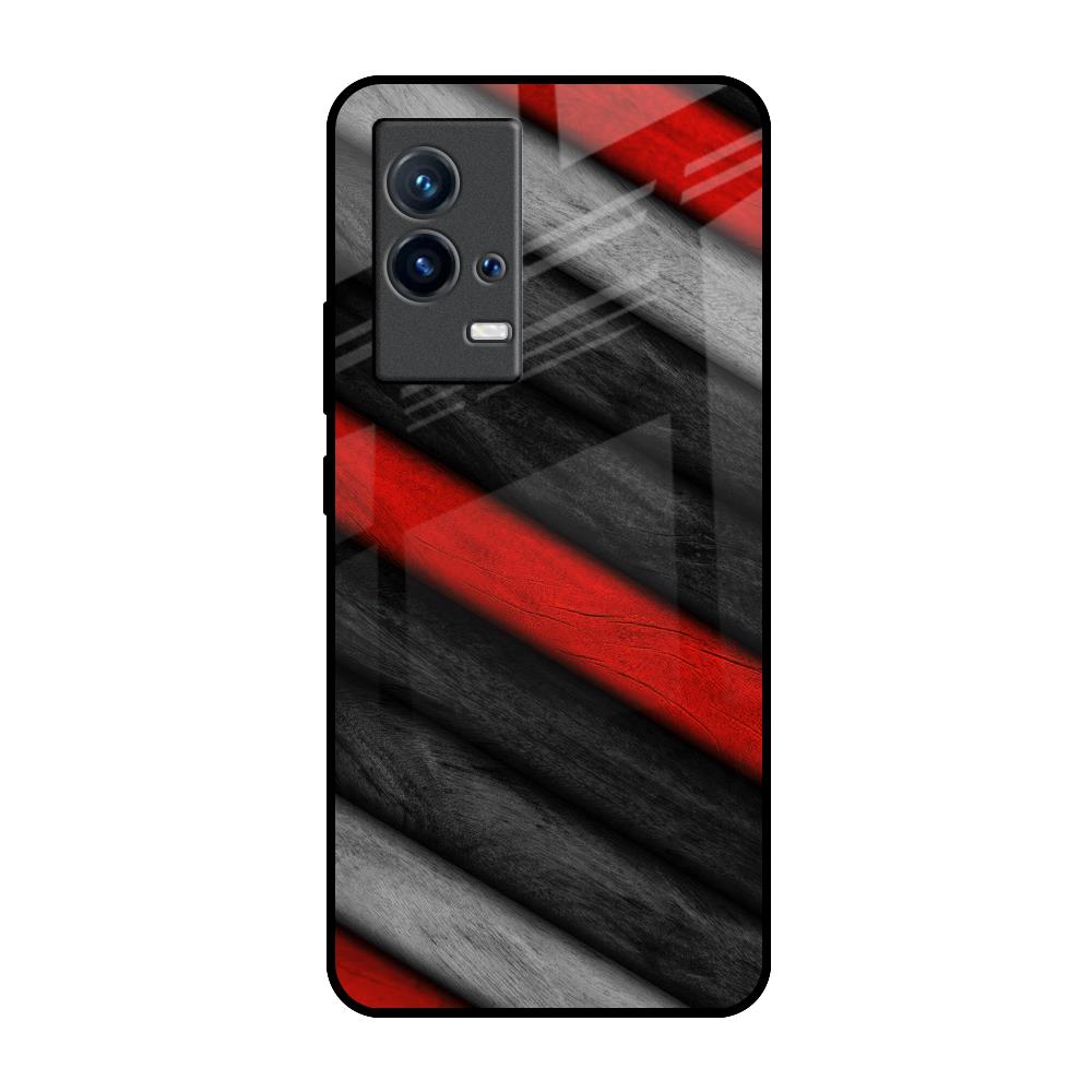 Soft Wooden Texture IQOO 9 5G Glass Back Cover Online