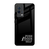 Push Your Self IQOO 9 5G Glass Back Cover Online