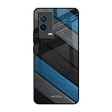 Multicolor Wooden Effect IQOO 9 5G Glass Back Cover Online