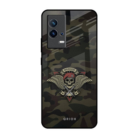Army Warrior IQOO 9 5G Glass Back Cover Online