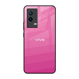 Pink Ribbon Caddy IQOO 9 5G Glass Back Cover Online