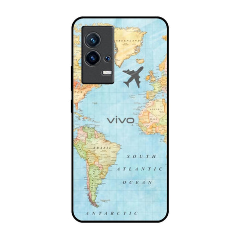 Fly Around The World IQOO 9 5G Glass Back Cover Online