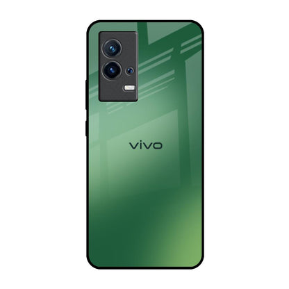 Green Grunge Texture IQOO 9 5G Glass Back Cover Online