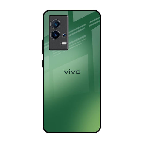 Green Grunge Texture IQOO 9 5G Glass Back Cover Online