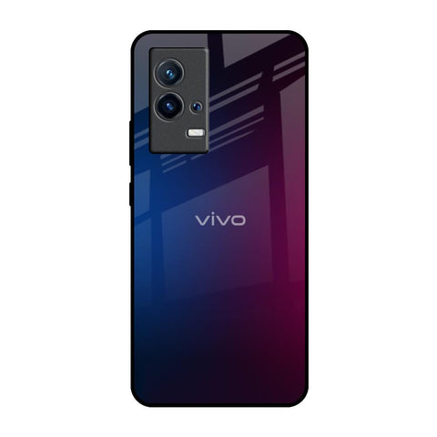 Mix Gradient Shade IQOO 9 5G Glass Back Cover Online