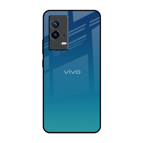 Celestial Blue IQOO 9 5G Glass Back Cover Online