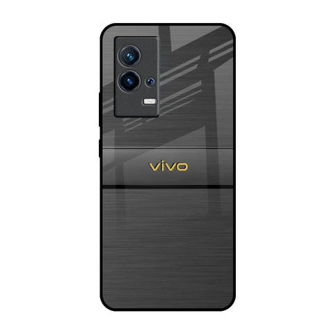 Grey Metallic Glass IQOO 9 5G Glass Back Cover Online
