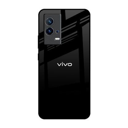 Jet Black IQOO 9 5G Glass Back Cover Online