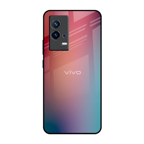 Dusty Multi Gradient IQOO 9 5G Glass Back Cover Online