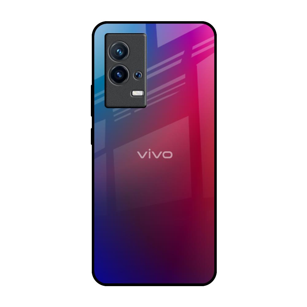 Magical Color Shade IQOO 9 5G Glass Back Cover Online