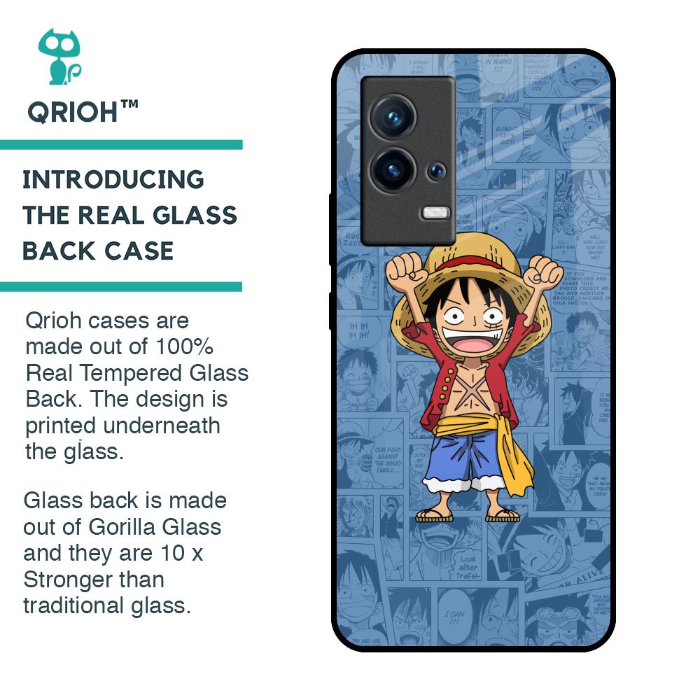 Chubby Anime Glass Case for IQOO 9 5G