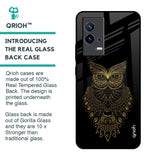Golden Owl Glass Case for IQOO 9 5G
