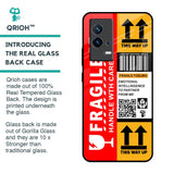 Handle With Care Glass Case for IQOO 9 5G