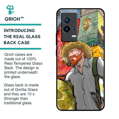 Loving Vincent Glass Case for IQOO 9 5G