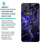 Techno Color Pattern Glass Case For IQOO 9 5G