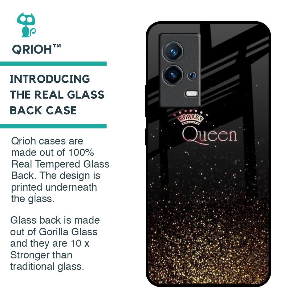 I Am The Queen Glass Case for IQOO 9 5G
