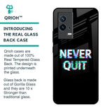 Never Quit Glass Case For IQOO 9 5G