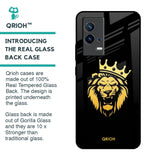 Lion The King Glass Case for IQOO 9 5G