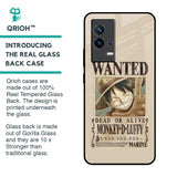 Luffy Wanted Glass Case for IQOO 9 5G