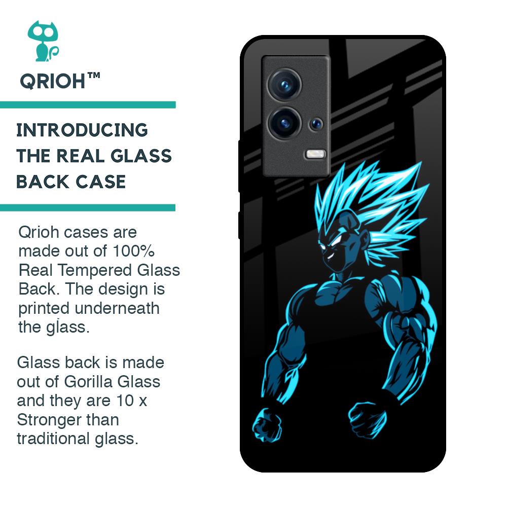 Pumped Up Anime Glass Case for IQOO 9 5G