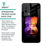 Minimalist Anime Glass Case for IQOO 9 5G