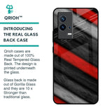 Soft Wooden Texture Glass Case for IQOO 9 5G