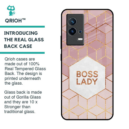 Boss Lady Glass Case for IQOO 9 5G