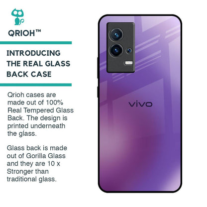 Ultraviolet Gradient Glass Case for IQOO 9 5G