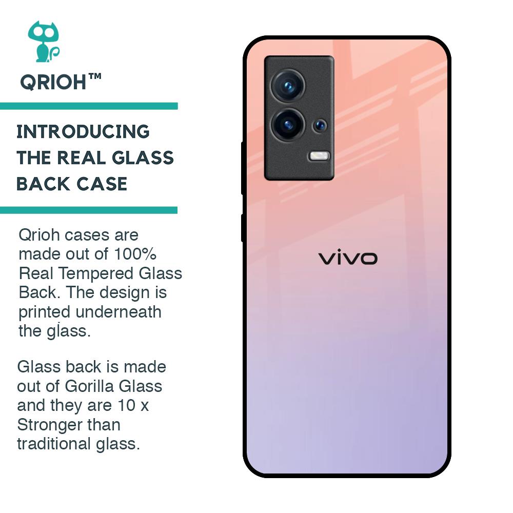 Dawn Gradient Glass Case for IQOO 9 5G