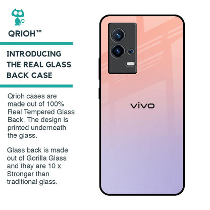 Dawn Gradient Glass Case for IQOO 9 5G