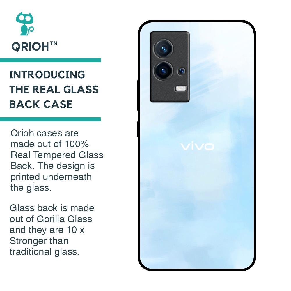 Bright Sky Glass Case for IQOO 9 5G