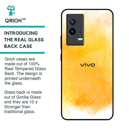 Rustic Orange Glass Case for IQOO 9 5G