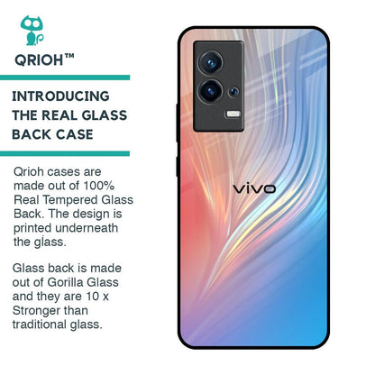 Mystic Aurora Glass Case for IQOO 9 5G